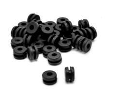GROMMETS BLACK - 100PCS