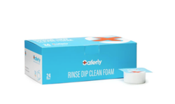 SAFERLY RINSE CAPS WITH FOAM - BOX OF 24