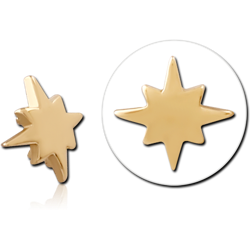 14K GOLD TOOTH GEM - NORTH STAR