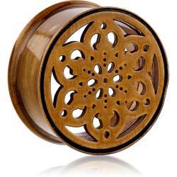 ANTIQUE BRASS PVD COATED STAINLESS STEEL GRADE 304 DOUBLE FLARED TUNNEL