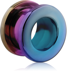 ANODISED STAINLESS STEEL GRADE 304 THREADED TUNNEL