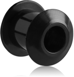 BLACK PVD COATED STAINLESS STEEL GRADE 304 INTERNALLY THREADED ANGLED TUNNEL