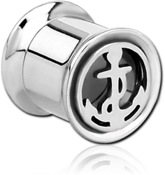 STAINLESS STEEL GRADE 304 DOUBLE FLARED INTERNALLY CUT OUT THREADED TUNNEL - ANCHOR