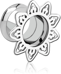 STAINLESS STEEL GRADE 304 DOUBLE FLARED INTERNALLY THREADED TUNNEL