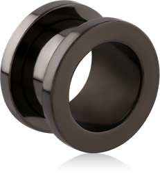 HEMETITE PVD COATED STAINLESS STEEL GRADE 304 THREADED TUNNEL