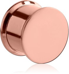 ROSE GOLD PVD COATED STAINLESS STEEL GRADE 304 BOX PLUG