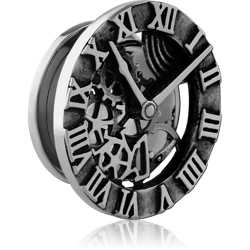 STAINLESS STEEL GRADE 304 THREADED TUNNEL WITH SURGICAL STEEL TOP