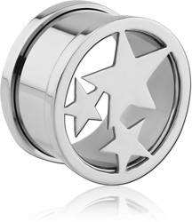 STAINLESS STEEL GRADE 304 CUT OUT THREADED TUNNEL