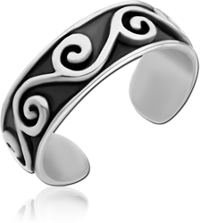 SURGICAL STEEL GRADE 316L TOE RING