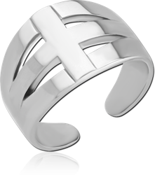 SURGICAL STEEL GRADE 316L TOE RING