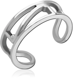 SURGICAL STEEL GRADE 316L TOE RING