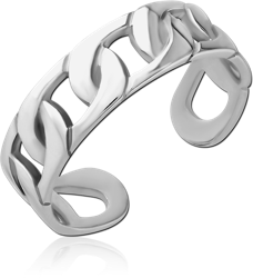 SURGICAL STEEL GRADE 316L TOE RING