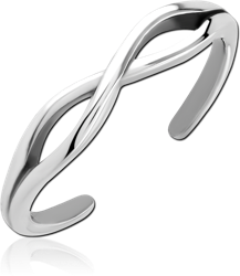 SURGICAL STEEL GRADE 316L TOE RING