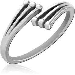 SURGICAL STEEL GRADE 316L TOE RING