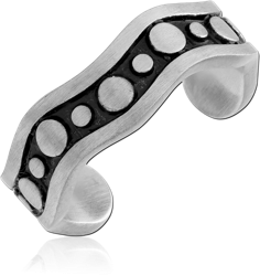 SURGICAL STEEL GRADE 316L TOE RING