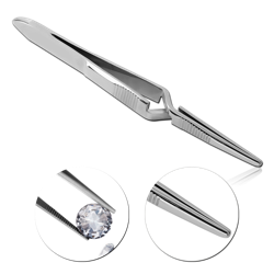 LOCKING BEAD HOLDING STAINLESS STEEL GRADE 304 TWEEZERS
