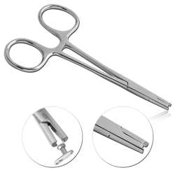 STAINLESS STEEL GRADE 304 HEMOSTAT FOR DERMAL ANCHOR OR SKIN DIVER