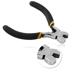 THREADING PLIERS FOR POLYMER OR SYNTHETIC FLUOROPOLYMER PINS