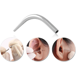 SURGICAL STEEL INSERTION CURVED PIN