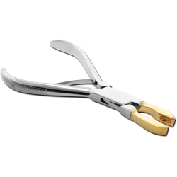 SMALL RING CLOSING PLIERS WITH BASE METAL TIPS