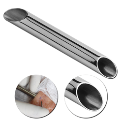 STAINLESS STEEL GRADE 304 MULTI ANGLED RECEIVING TUBE 10MM 45 AND 30 DEGREE