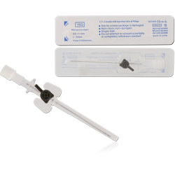 SURGICAL STEEL PIERCING NEEDLE WITH TUBE