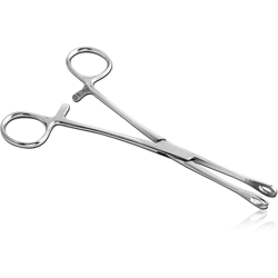 STAINLESS STEEL GRADE 304 SLOTTED NAVEL CLAMP