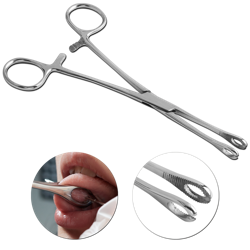 STAINLESS STEEL GRADE 304 SLOTTED NAVEL CLAMP