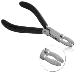 STAINLESS STEEL GRADE 304 SMALL RING CLOSERS WITH SOFT RUBBER GRIP 5 INCHES