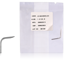STERILE CURVED STAINLESS STEEL GRADE 304 NEEDLE