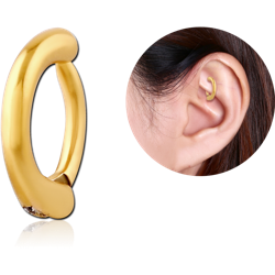 GOLD PVD COATED SURGICAL STEEL GRADE 316L ROOK CLICKER