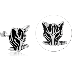 SURGICAL STEEL GRADE 316L TRAGUS MICRO BARBELL