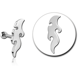 SURGICAL STEEL GRADE 316L TRAGUS MICRO BARBELL