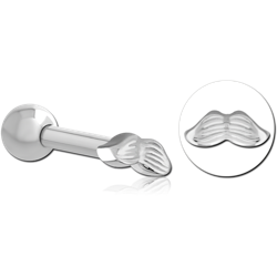 SURGICAL STEEL GRADE 316L TRAGUS MICRO BARBELL