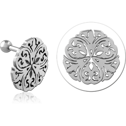 SURGICAL STEEL GRADE 316L TRAGUS MICRO BARBELL