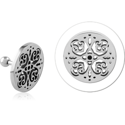 SURGICAL STEEL GRADE 316L TRAGUS MICRO BARBELL