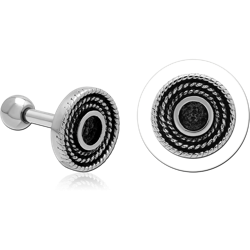 SURGICAL STEEL GRADE 316L TRAGUS MICRO BARBELL