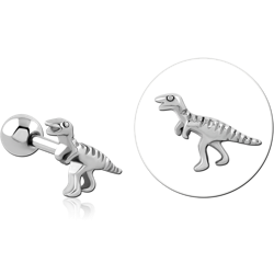 SURGICAL STEEL GRADE 316L TRAGUS MICRO BARBELL