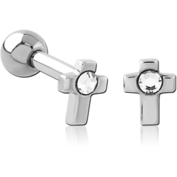 SURGICAL STEEL GRADE 316L TRAGUS MICRO BARBELL