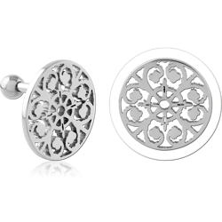 SURGICAL STEEL GRADE 316L TRAGUS MICRO BARBELL