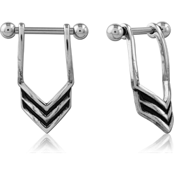 SURGICAL STEEL GRADE 316L CARTILAGE SHIELD