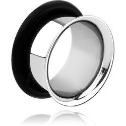 SURGICAL STEEL GRADE 316L SINGLE FLARED TUNNEL